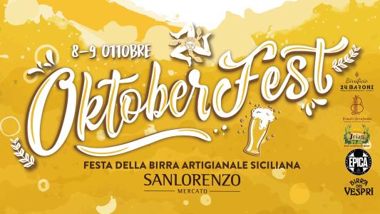 Oktoberfest a Sanlorenzo Mercato: festa della birra artigianale siciliana