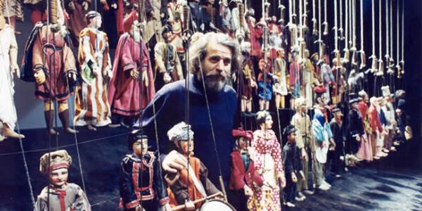 Mimmo Cuticchio legge ai bambini