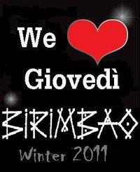 We love Giovedì Birimbao