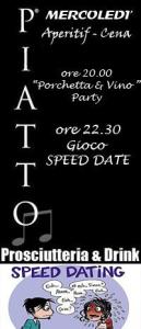Porchetta & Vino Party + Speed date