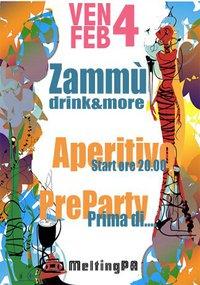 Aperitivo + Pre Party @ Zammù