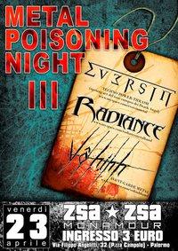 Metal Poisoning Night III @ Zsa Zsa