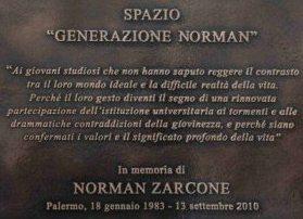 In memoria di Norman Zarcone