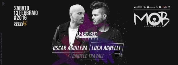 Oscar Aguilera e Luca Agnelli al Mob