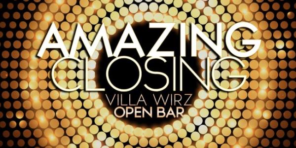 Amazing Closing. Capodanno 2016 a Villa Wirz