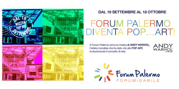 Forum Palermo diventa Pop… Art!