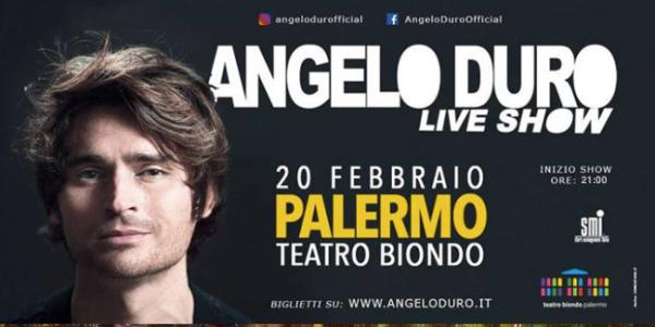Angelo Duro Live Show al Teatro Biondo