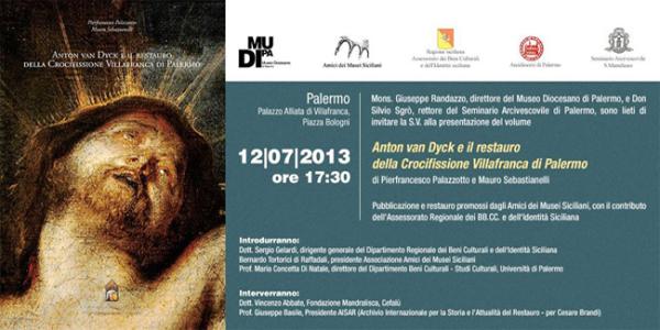 Anton van Dyck e il restauro della Crocifissione Villafranca di Palermo