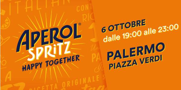 Aperol Spritz Happy Together a Palermo