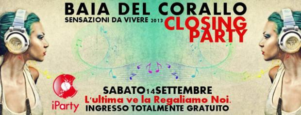 Baia del corallo – Closing party