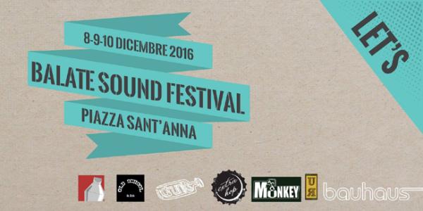 Balate Sound Festival a piazza Sant’Anna