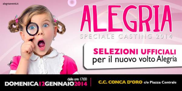 Casting Alegria 2014