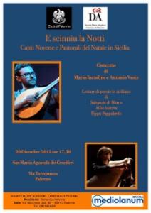 E scinnìu la notti