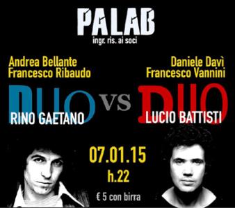 Rino Gaetano vs Lucio Battisti al Palab