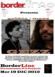 Gezz (GEbbia+meZZ) Duo live @ Borderline