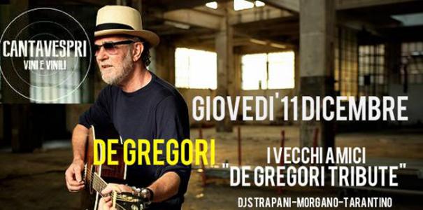 Aperitivo in griglia e tributo a De Gregori