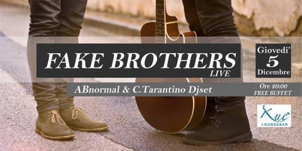 Fake Brothers live, ABnormal e Carlo Tarantino
