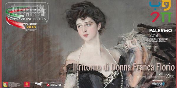 Il ritorno di Donna Franca Florio a Palermo