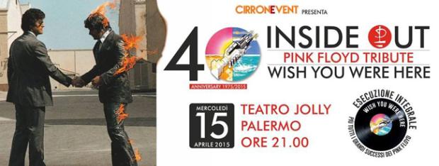 Inside Out – Pink Floyd Tribute al Teatro Jolly