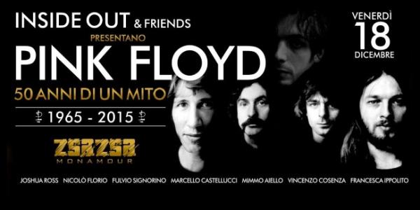“Pink Floyd – 50 anni di un mito”. Inside Out live allo Zsa Zsa