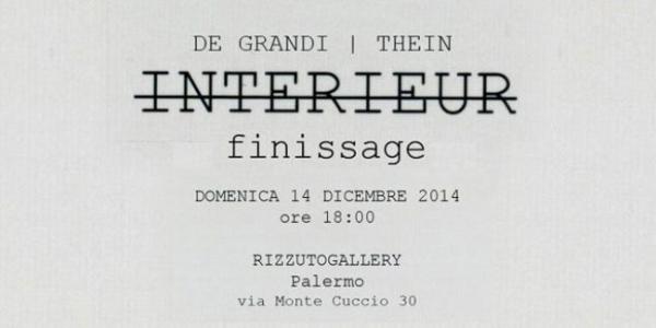 Finissage Interieur di Francesco De Grandi e Andreas Thein alla Rizzuto Gallery
