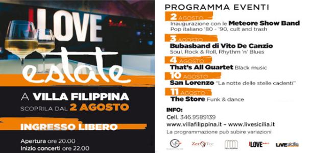 Estate a Villa Filippina – Buba’s band