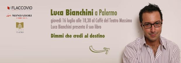 Luca Bianchini al Caffè del Teatro Massimo