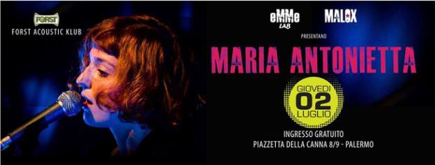Maria Antonietta live al Malox