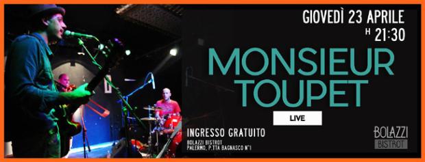 Riccardo Serradifalco & Monsieur Toupet live al Bolazzi