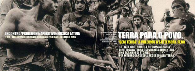 “Movimento Sem Terra” dal Brasile a Palermo