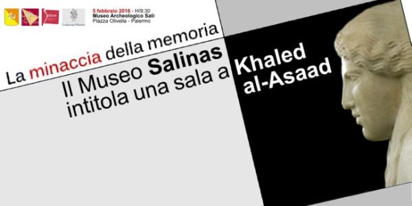 Il Museo Salinas intitola una sala a Khaled al-Asaad