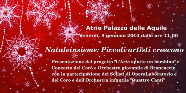 Nataleinsieme: piccoli artisti crescono