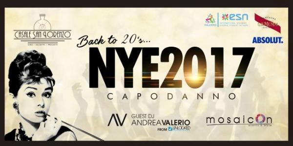 Nye2017 Back to 20’s al Casale San Lorenzo
