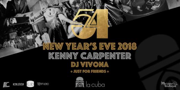 New Year’s Eve con Dj Kenny Carpenter a La Cuba