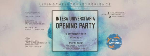 Intesa Universitaria opening party alle Terrazze Excelsior