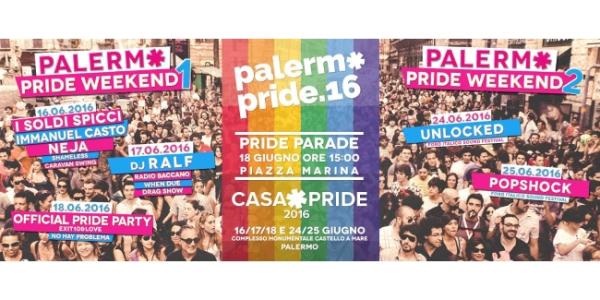 Palermo Pride 2016, tutti gli eventi