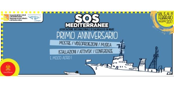 Primo anniversario SOS Méditerranée Italia