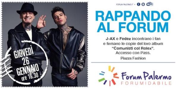 Rappando al Forum: J-Ax e Fedez a Palermo