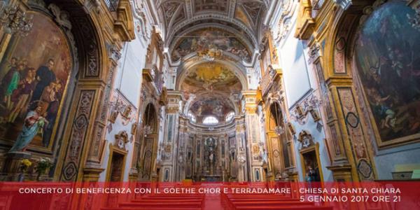 Concerto di beneficenza per Santa Chiara e visita guidata