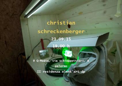 Christian Schreckenberger in mostra allo spazio Q-Media