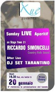 Sunday live aperitif