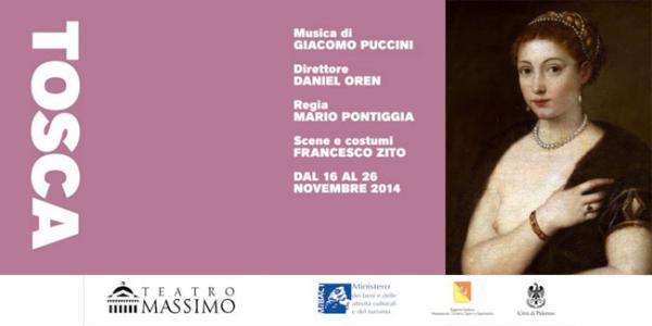 La Tosca di Puccini al Teatro Massimo