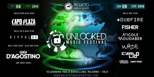 Unlocked Music Festival 2019 al Velodromo