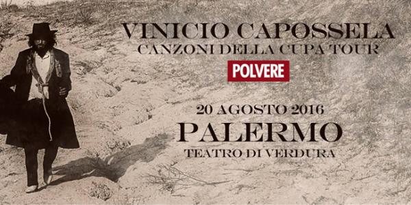 Vinicio Capossela a Palermo con Polvere tour 2016