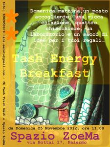 Tash Energy Breakfast